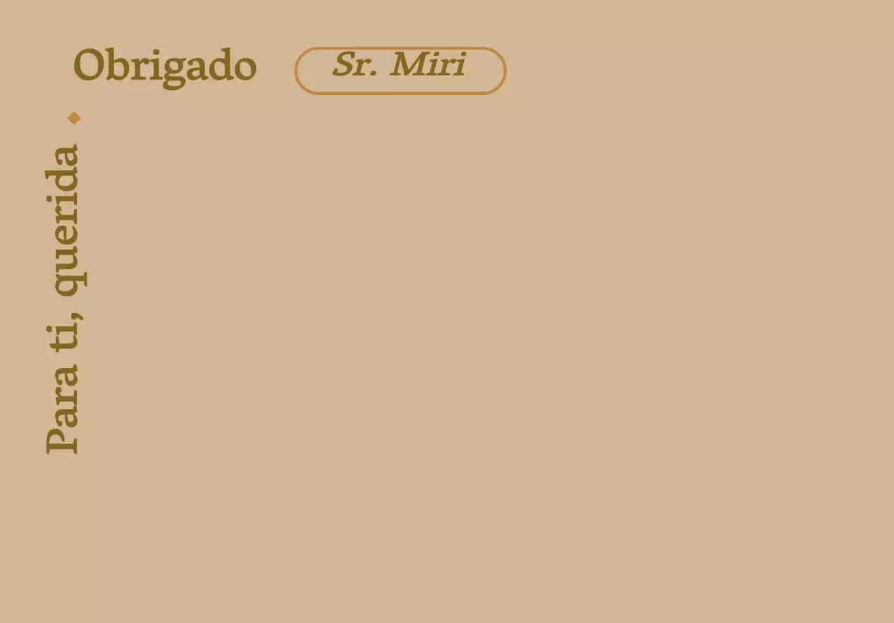 Um design simples, bege e com texto, com um conceito simples de gratidão
