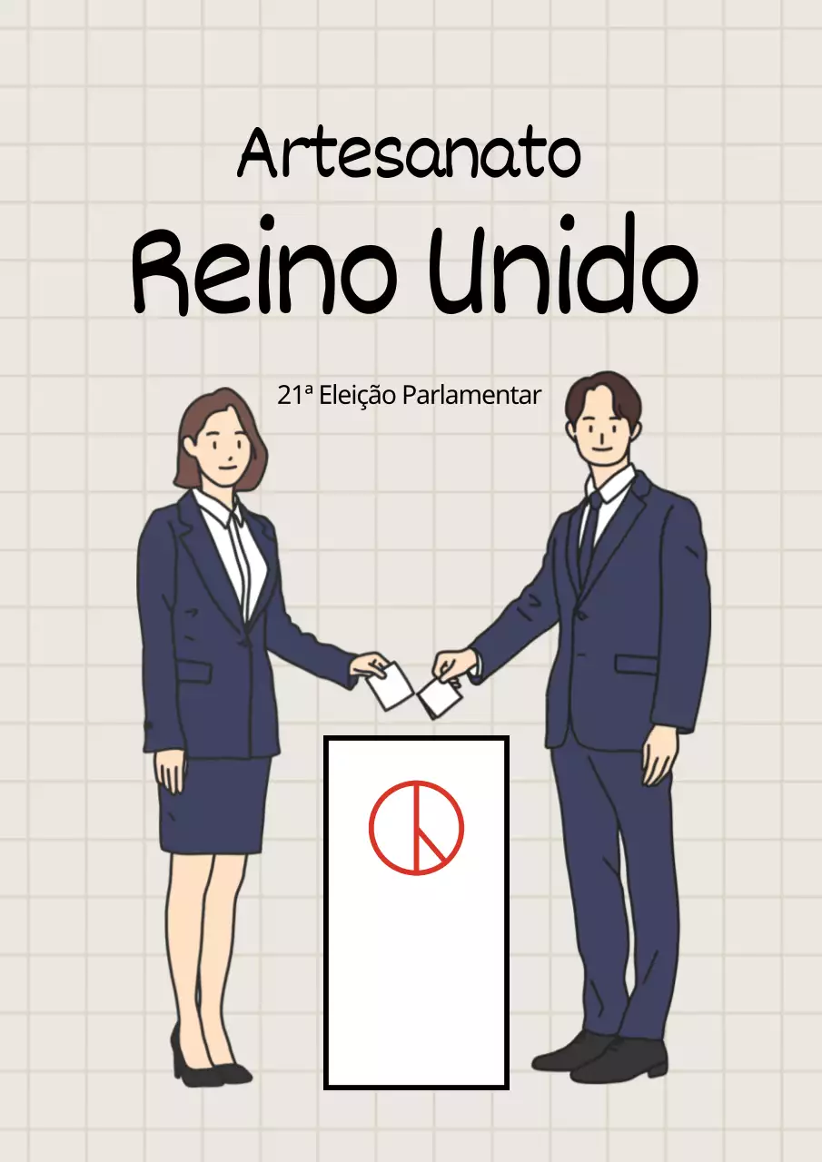 Um anúncio simples, em marfim, com um conceito simples