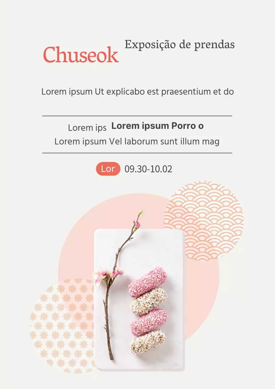 Venda de conjuntos de oferta Chuseok