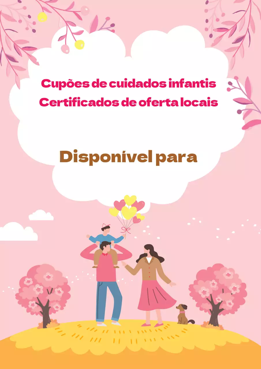 Como utilizar um cupão de acolhimento de crianças