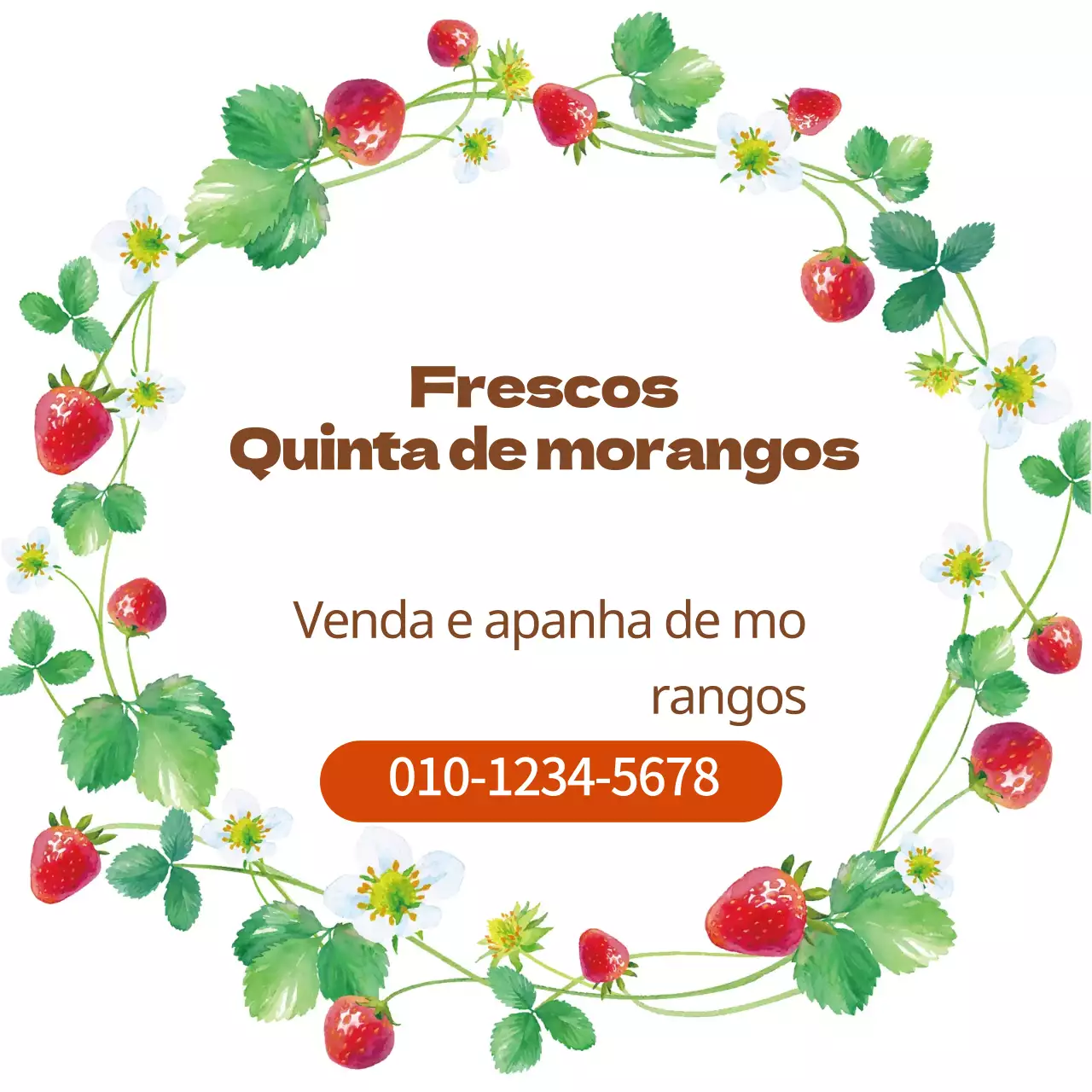 Ilustração cor-de-rosa aguarela quinta de produtos agrícolas