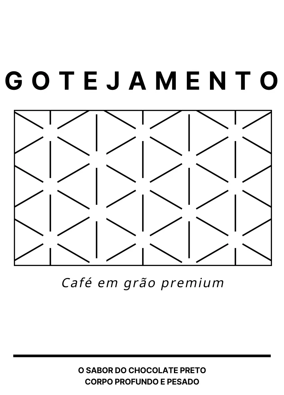 Desenho com um padrão de linhas pretas
