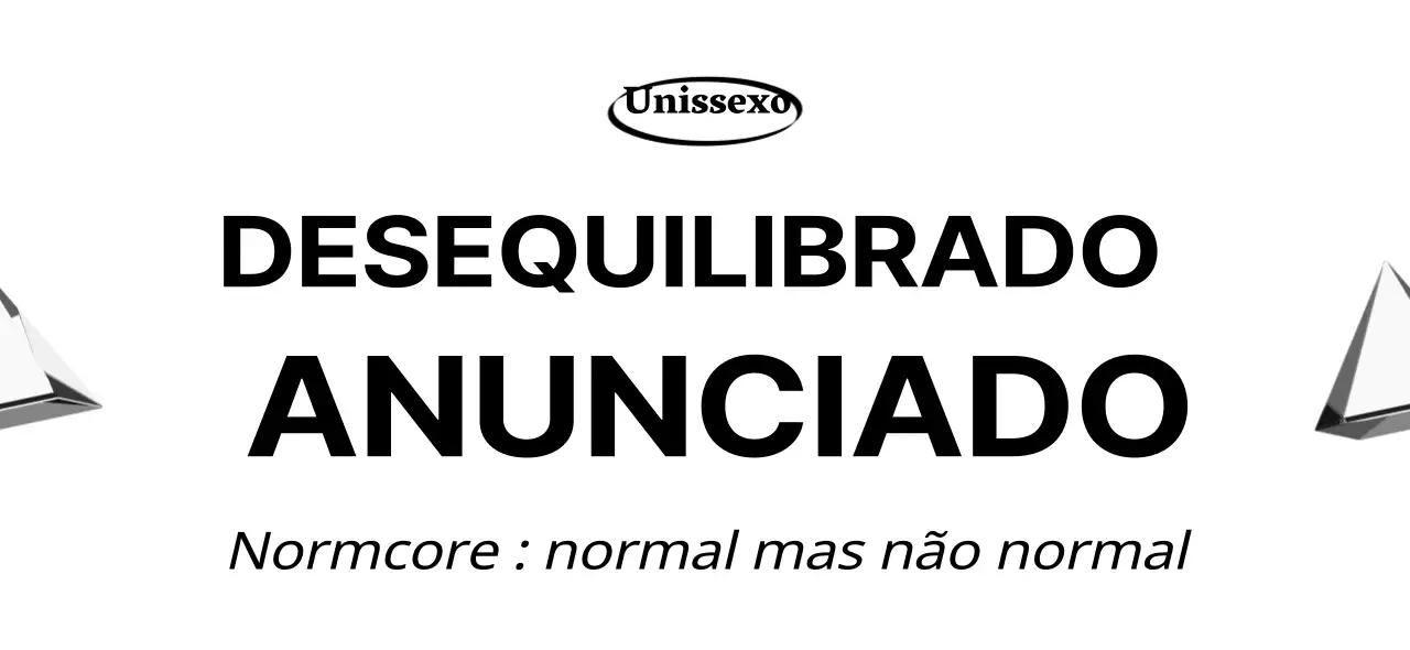 Um design simples com uma fotografia de vidro a preto e branco e o logótipo do centro comercial Nomcore.