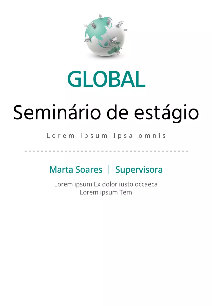 Estilo simples em tons de menta escuro e preto Acerca dos Seminários de Intuição