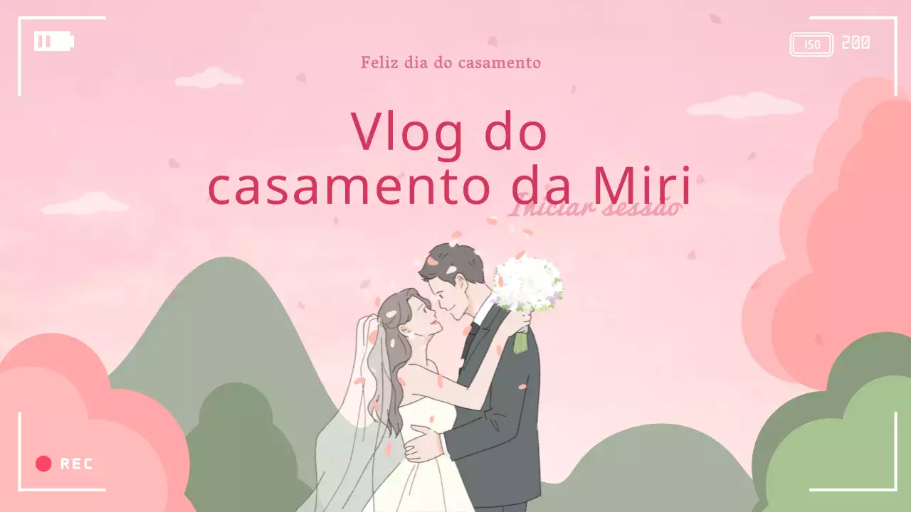 Vlog de preparação do casamento Pink Bride Tender