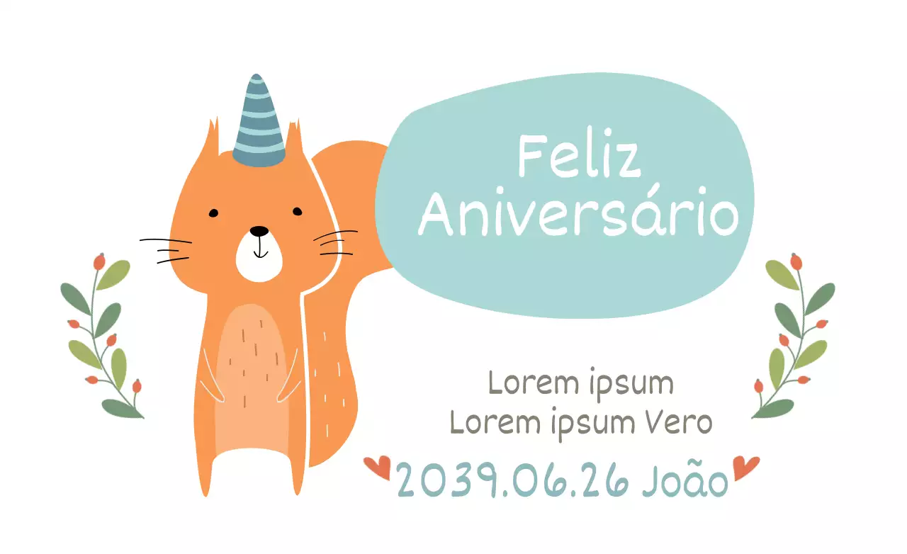 Feliz aniversário
