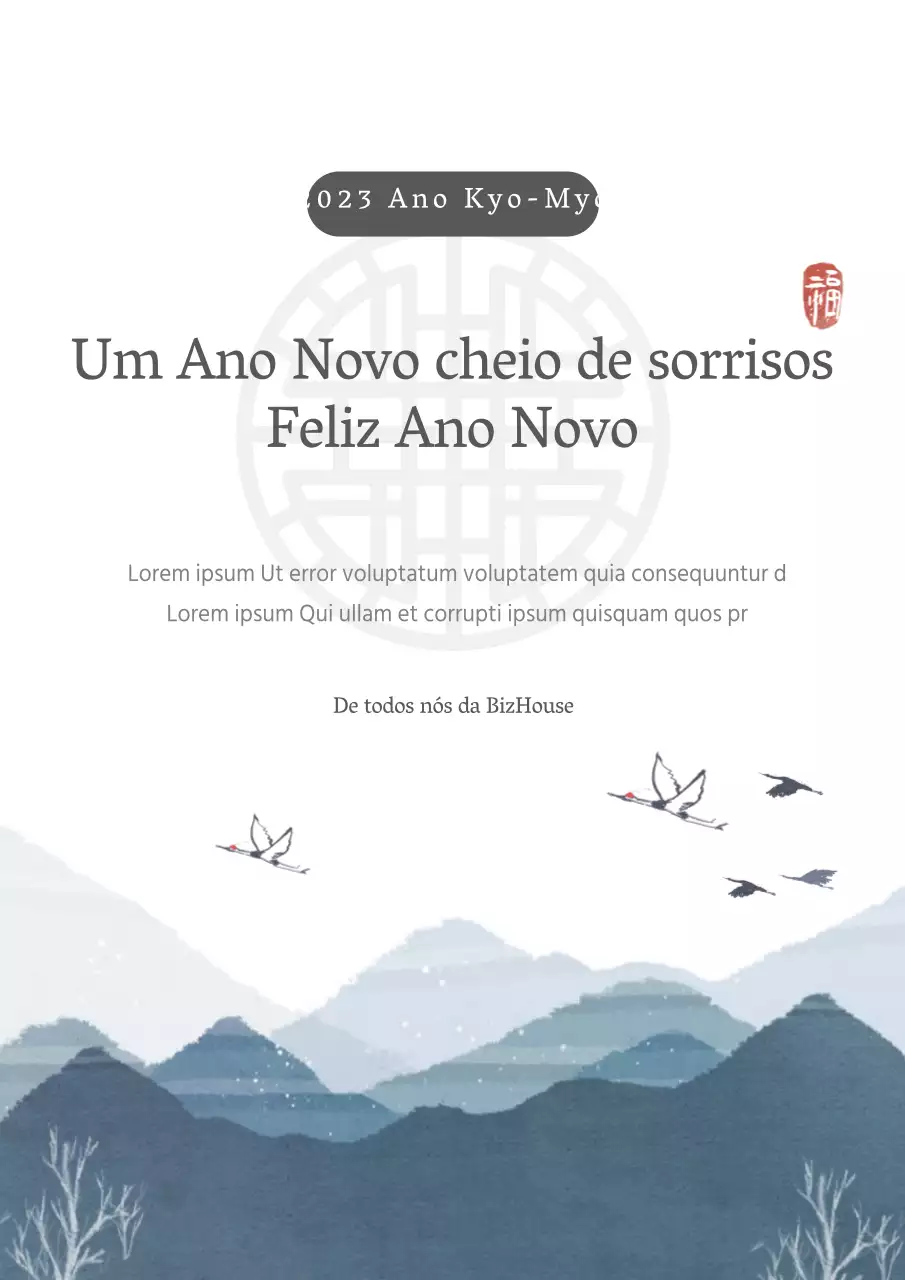 Ano Novo orientalizado