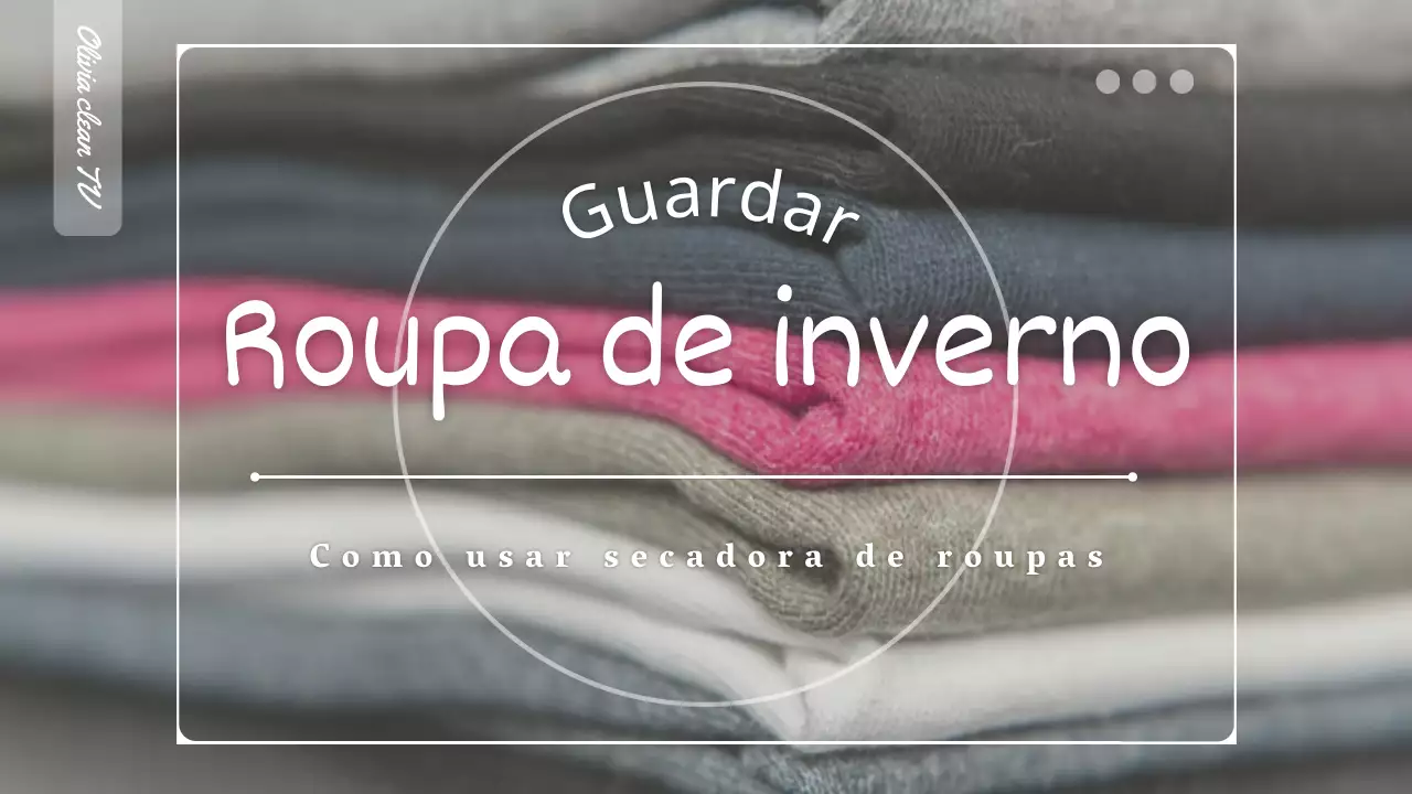 Como lavar roupa de inverno emocional em cores suaves