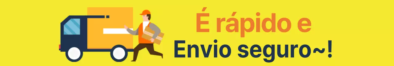 Entrega de ilustração simples amarela