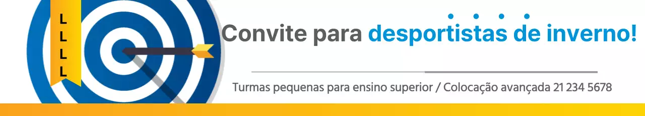 Recrutamento para os cursos das férias de inverno