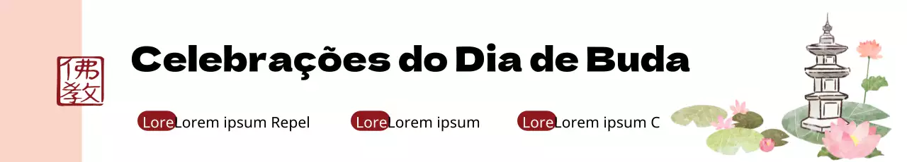 Faixas do Dia de Buda