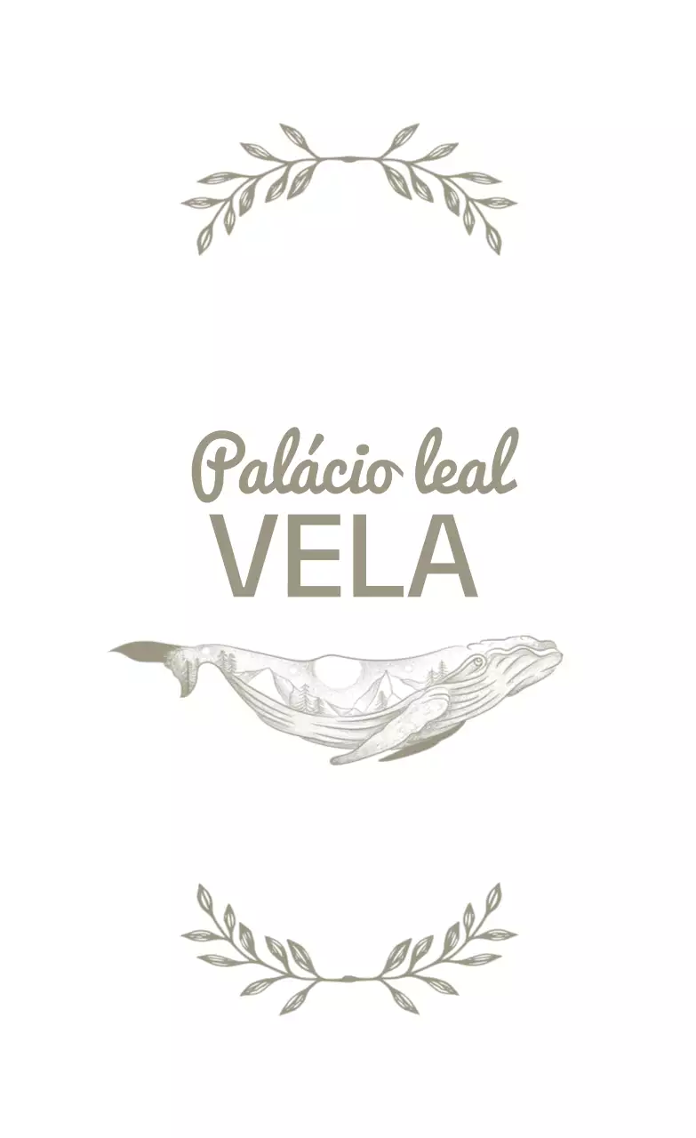 Uma vela com uma ilustração de texto elegante em cinzento
