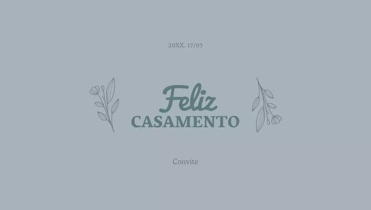 Envelopes luxuosos para convites de casamento com texto e ilustrações florais