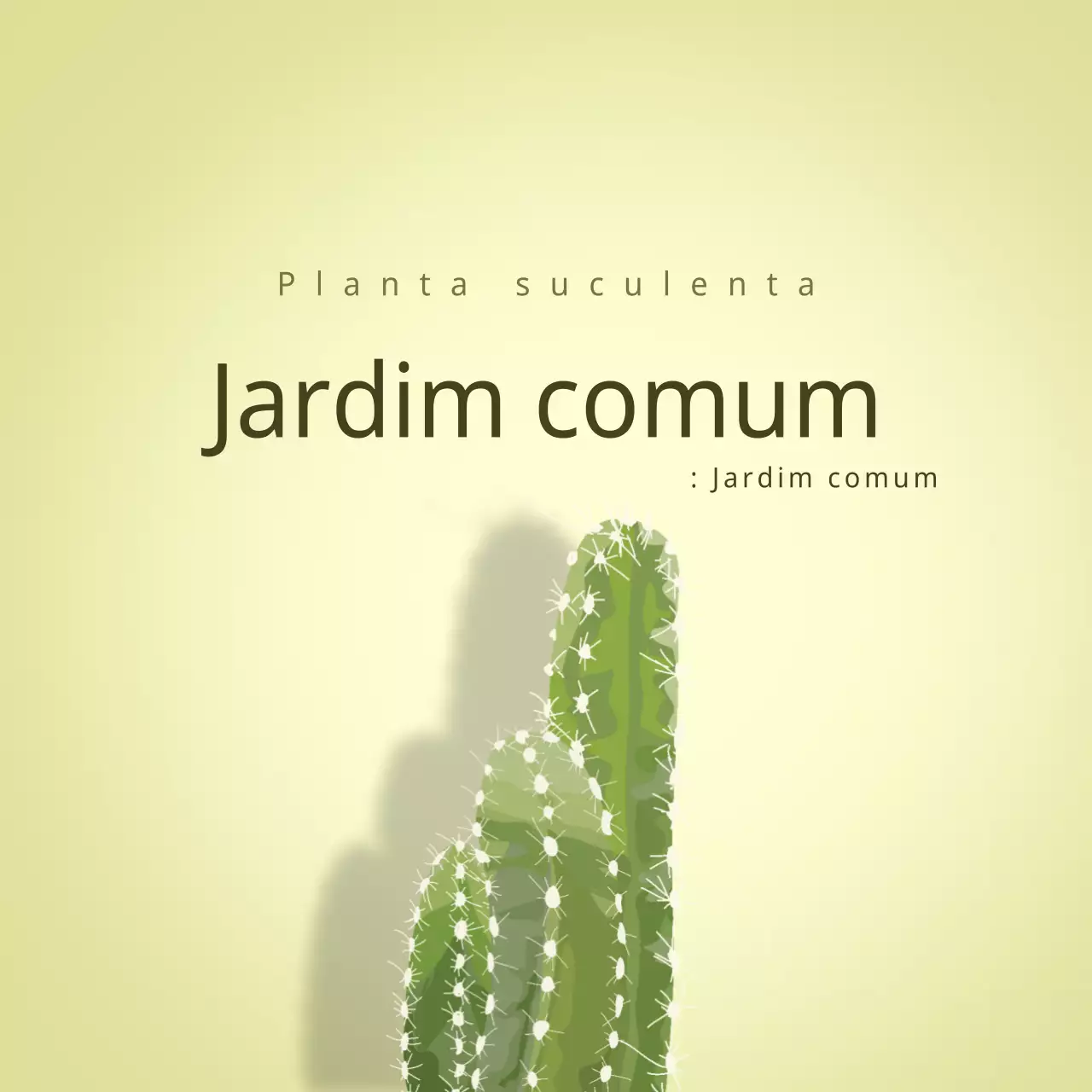 Jardim comum