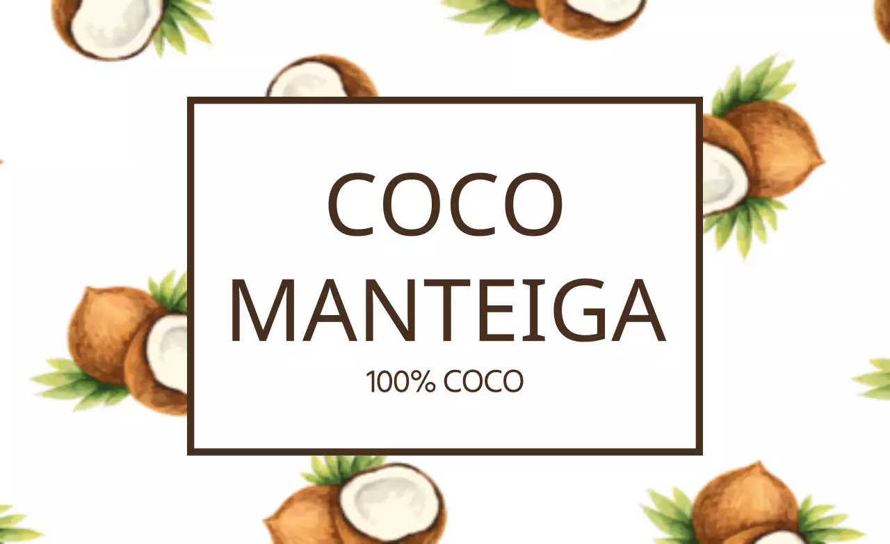 MANTEIGA DE COCO