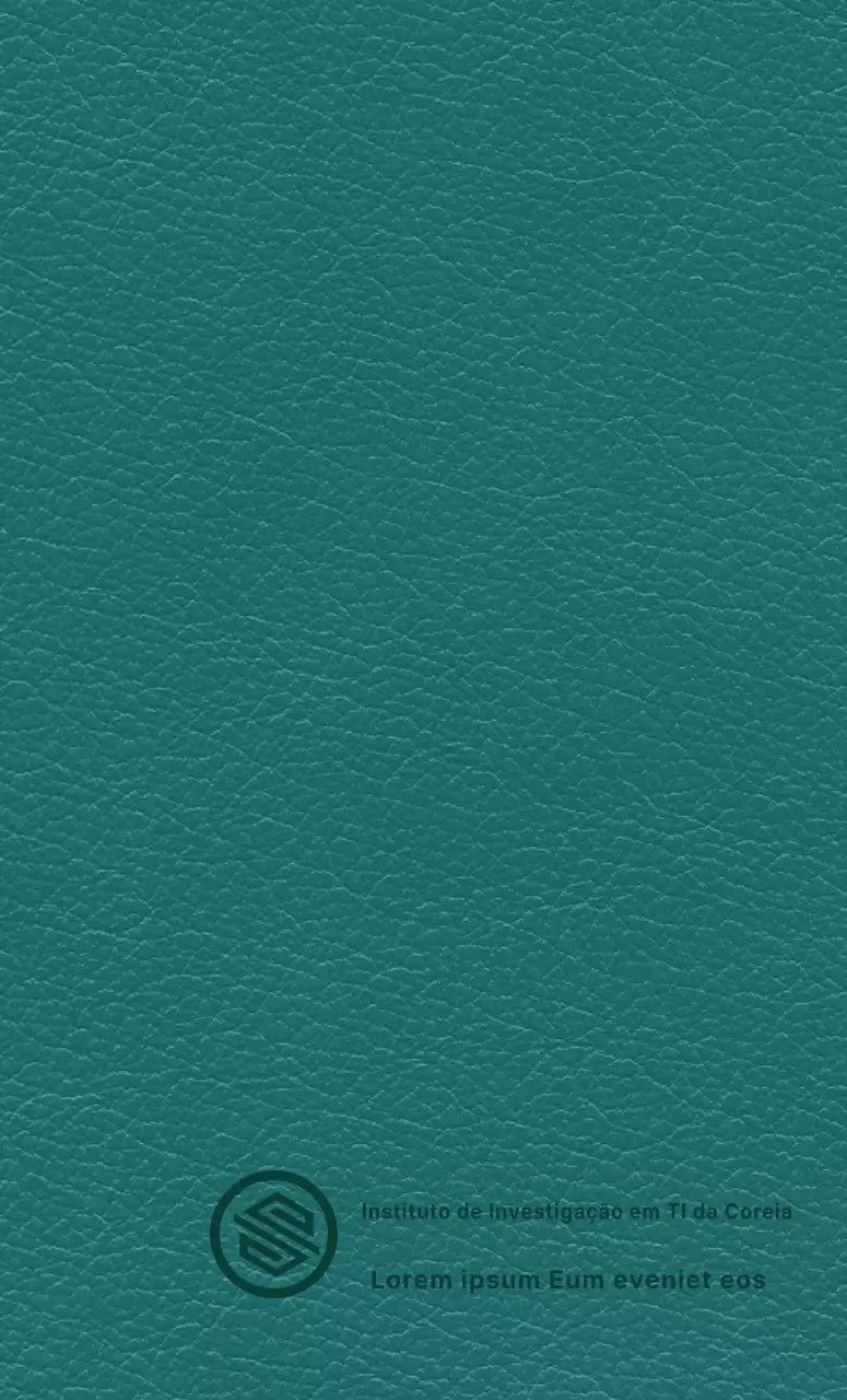 Capa da agenda oficial do governo com o logótipo do Instituto do Haiti