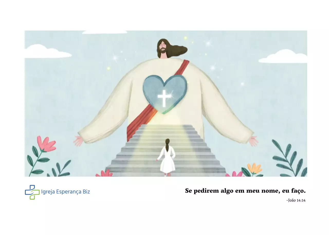 Ilustração pastel limpa de uma igreja