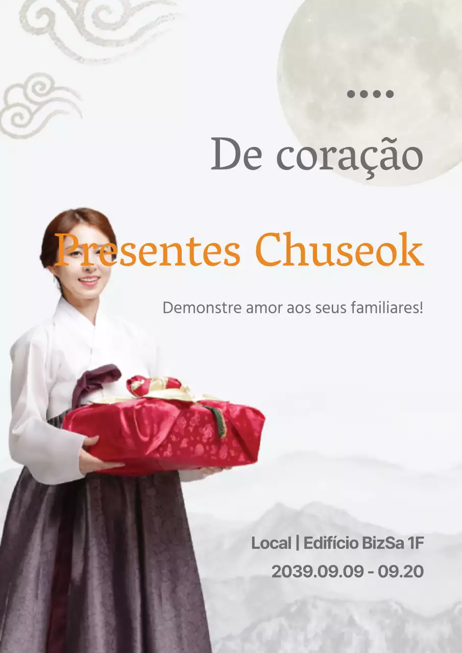 Cartaz promocional do festival de fogo de artifício da Noite de verão sobre um fundo preto
