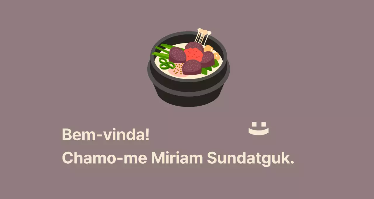 Restaurante Sundaegukbap Balsat com sundaeguk sobre um fundo de feijão vermelho
