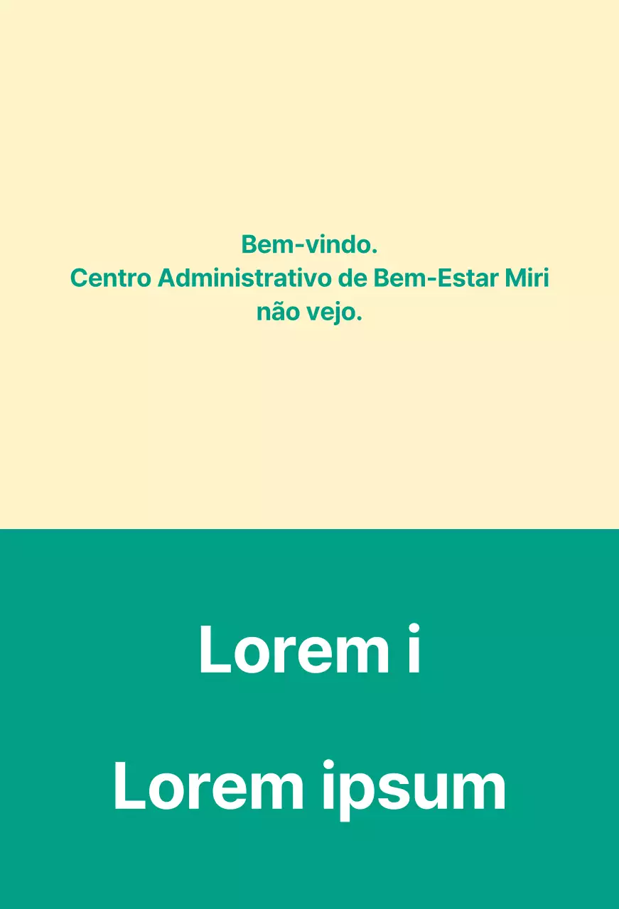 Um anúncio de serviço público do tipo carta de boas-vindas com um sinal de boas-vindas.