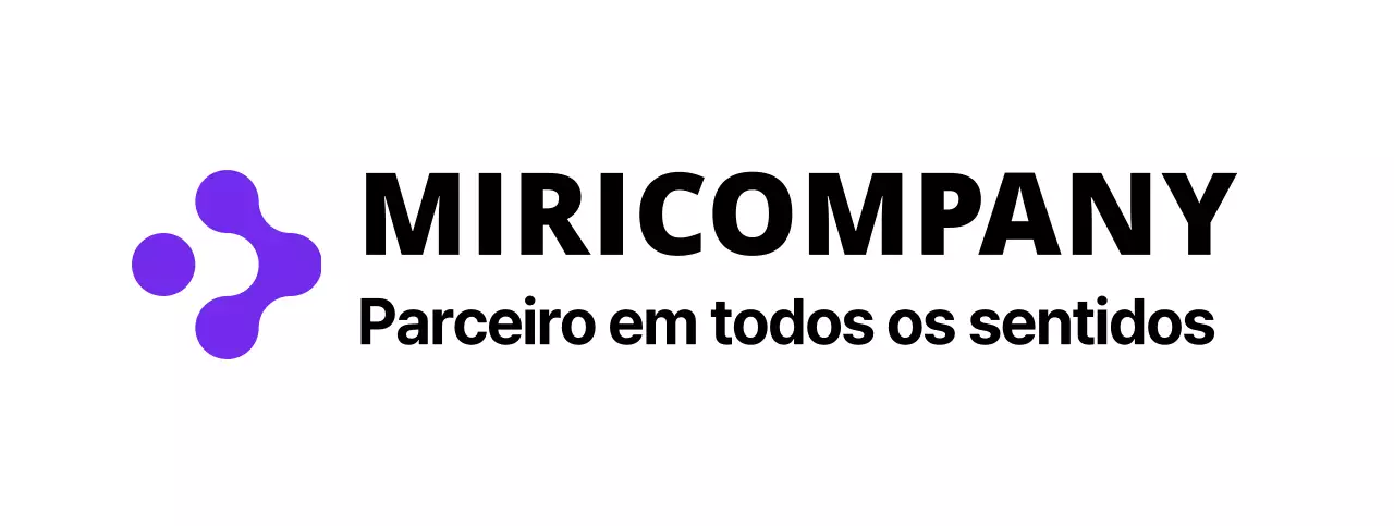 Símbolo de empresa limpo e simples estilo de logótipo em roxo e preto para promoção da empresa