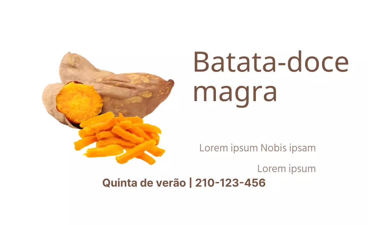 Bolinhos de batata-doce