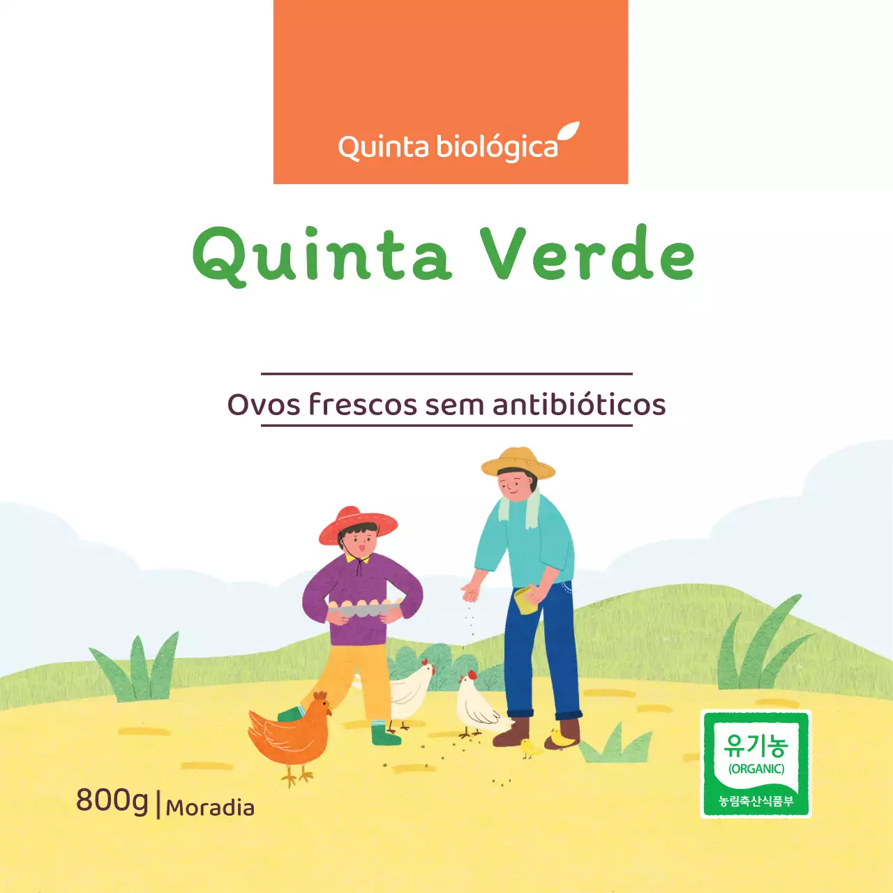 Rótulos de ovos sem antibióticos