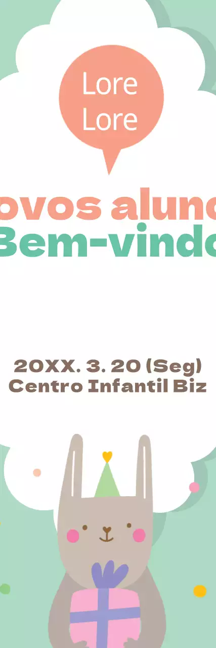 Boas-vindas aos novos alunos