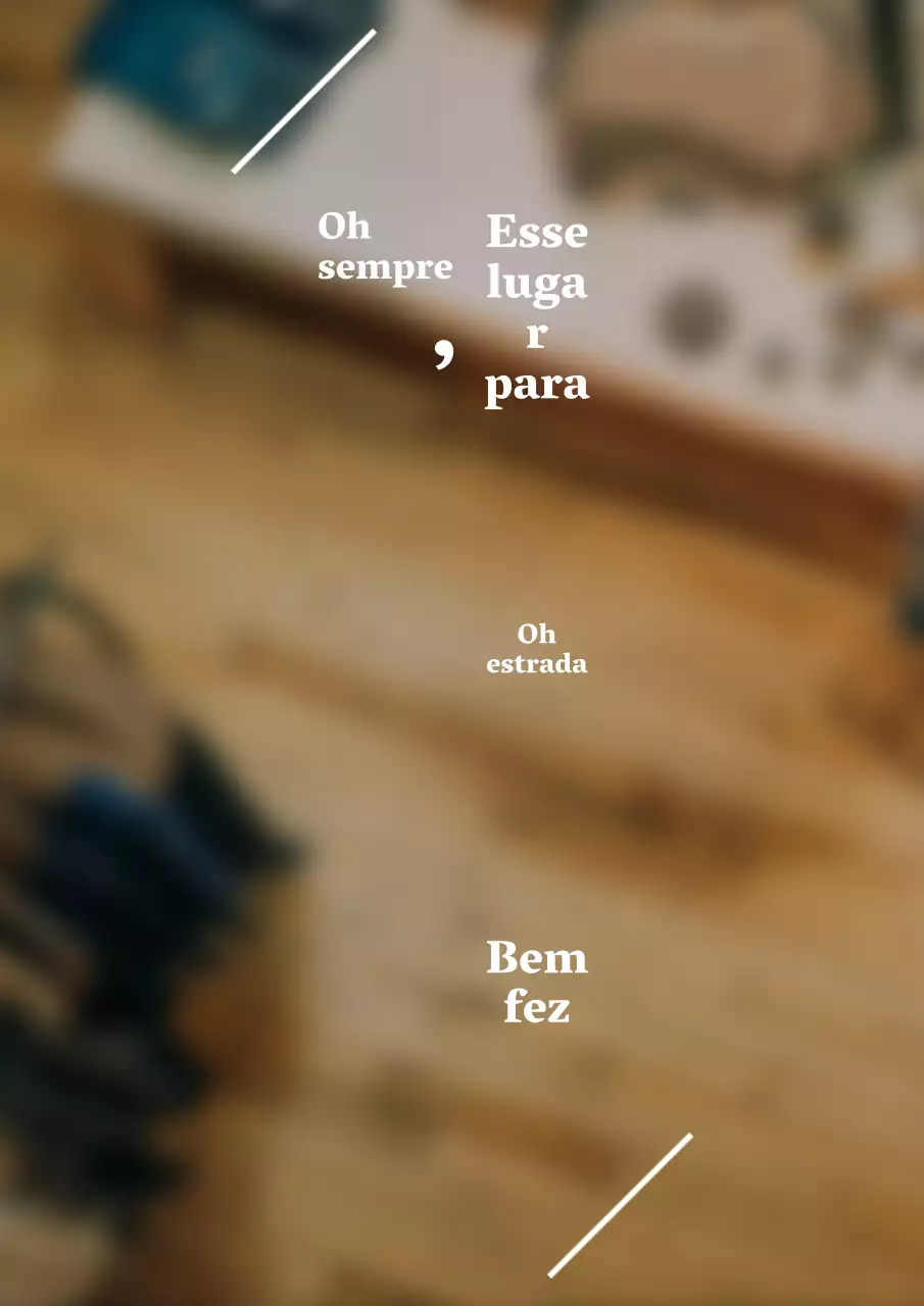 Sinais textuais de papelaria de interior num estilo emocional
