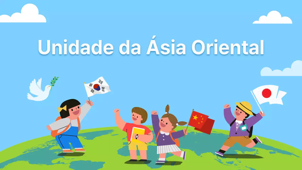 Harmonia do Leste Asiático com um toque de ilustração brilhante