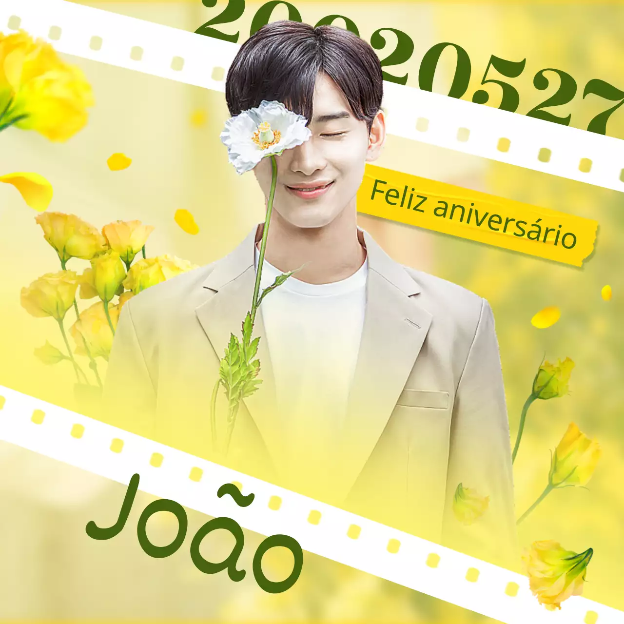 Anúncio do evento Yellow and Green Natural Idol
