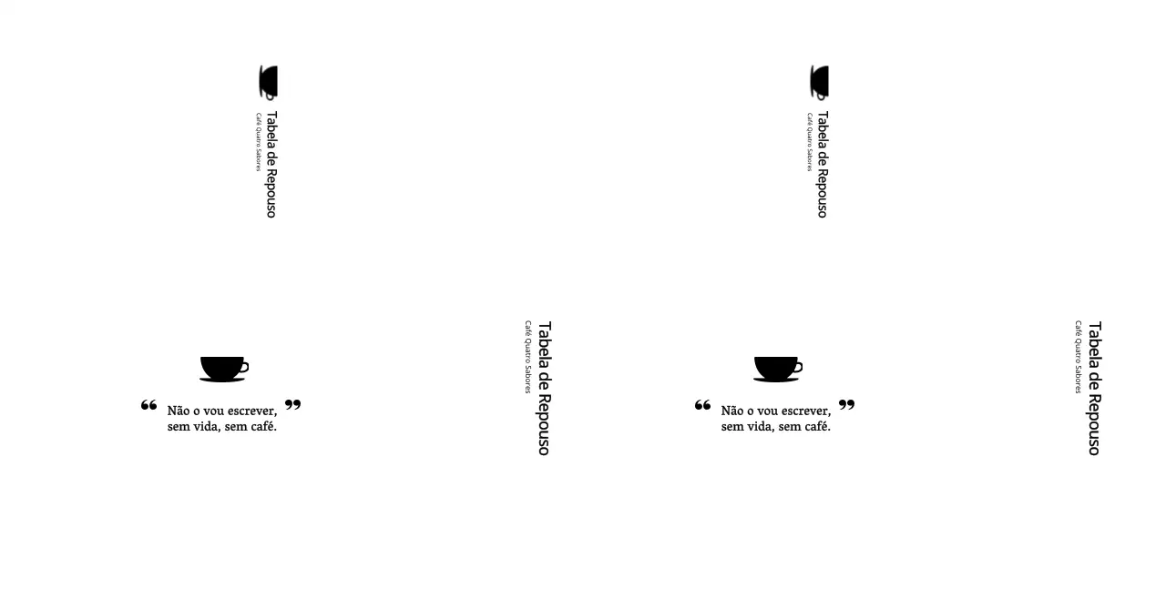 Promova o seu café com um estilo de texto simples e emotivo