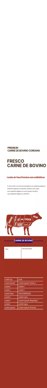 ícone simples vermelho carne de rolo de chuckeye