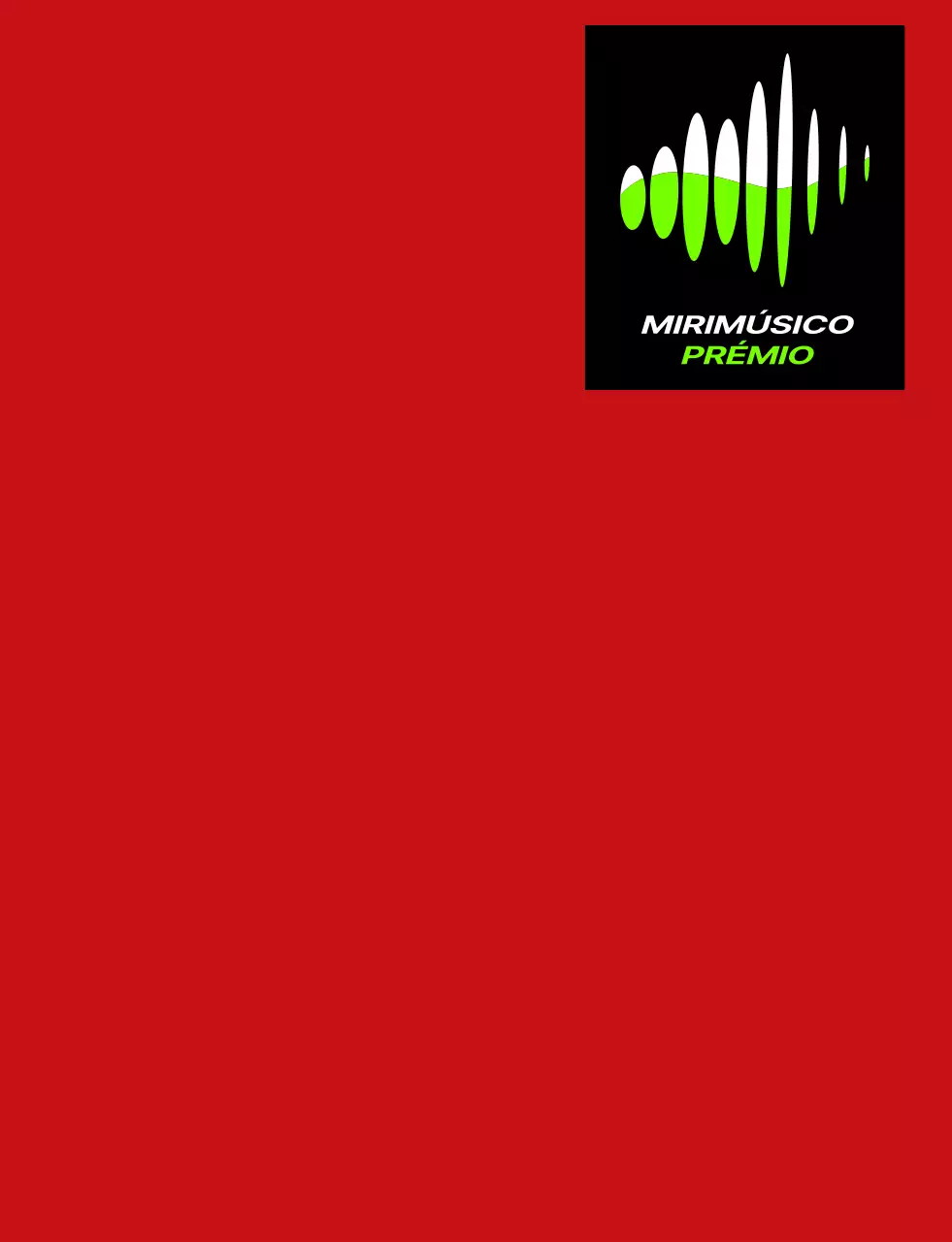Colete para funcionários de concertos dos prémios de música com logótipo de símbolo verde fluorescente branco preto