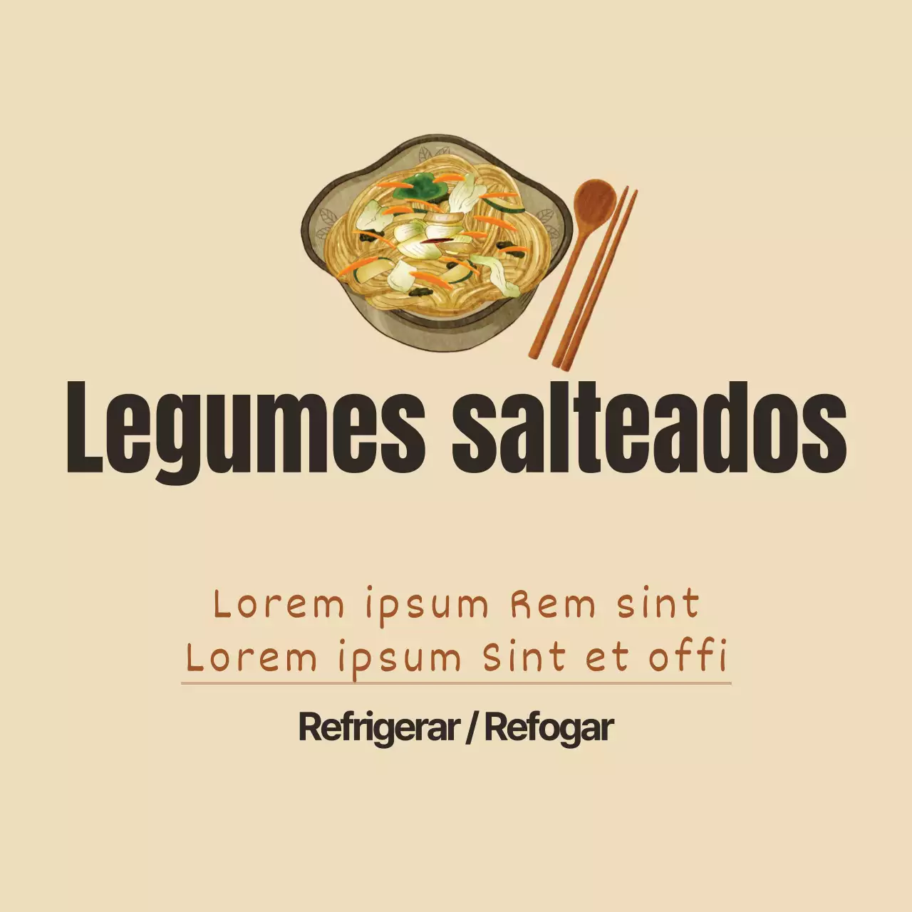 Legumes salteados