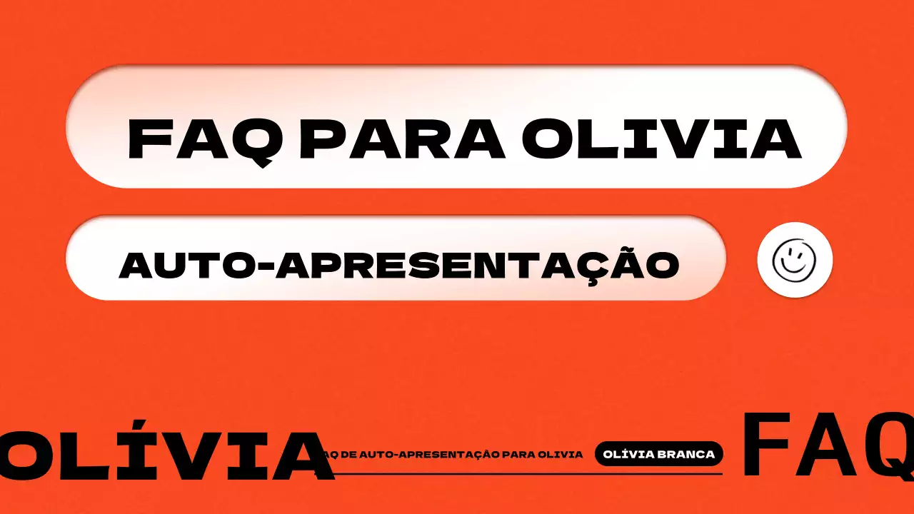 Um conceito simples de gradiente Infográfico em laranja e branco Sobre nós