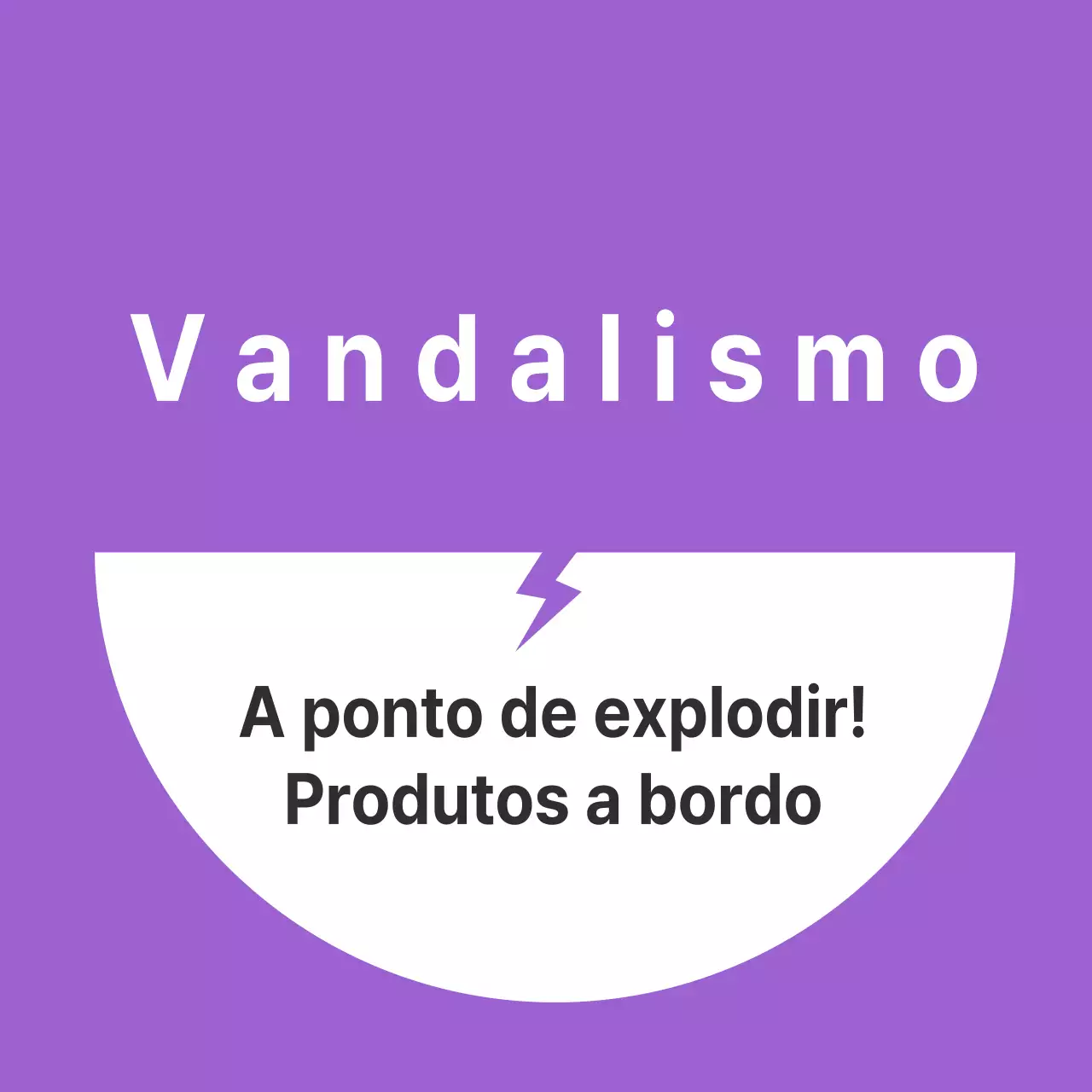 Vandalismo de produtos