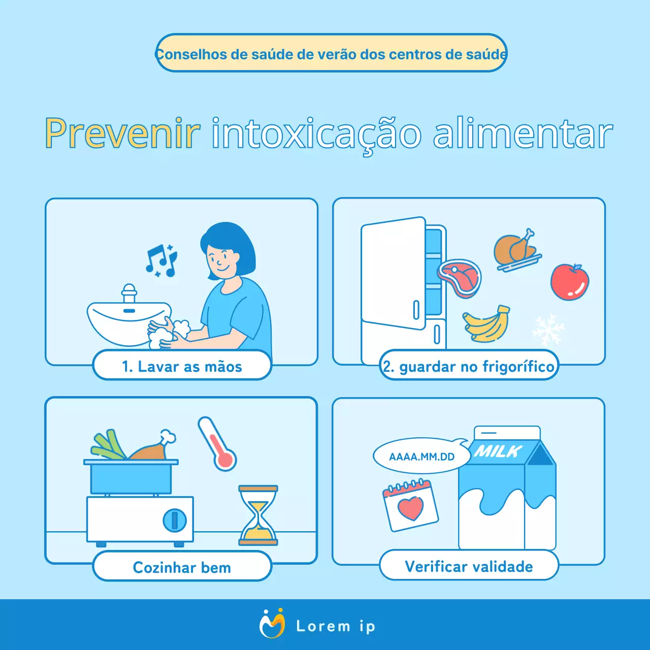 Como prevenir as doenças de verão