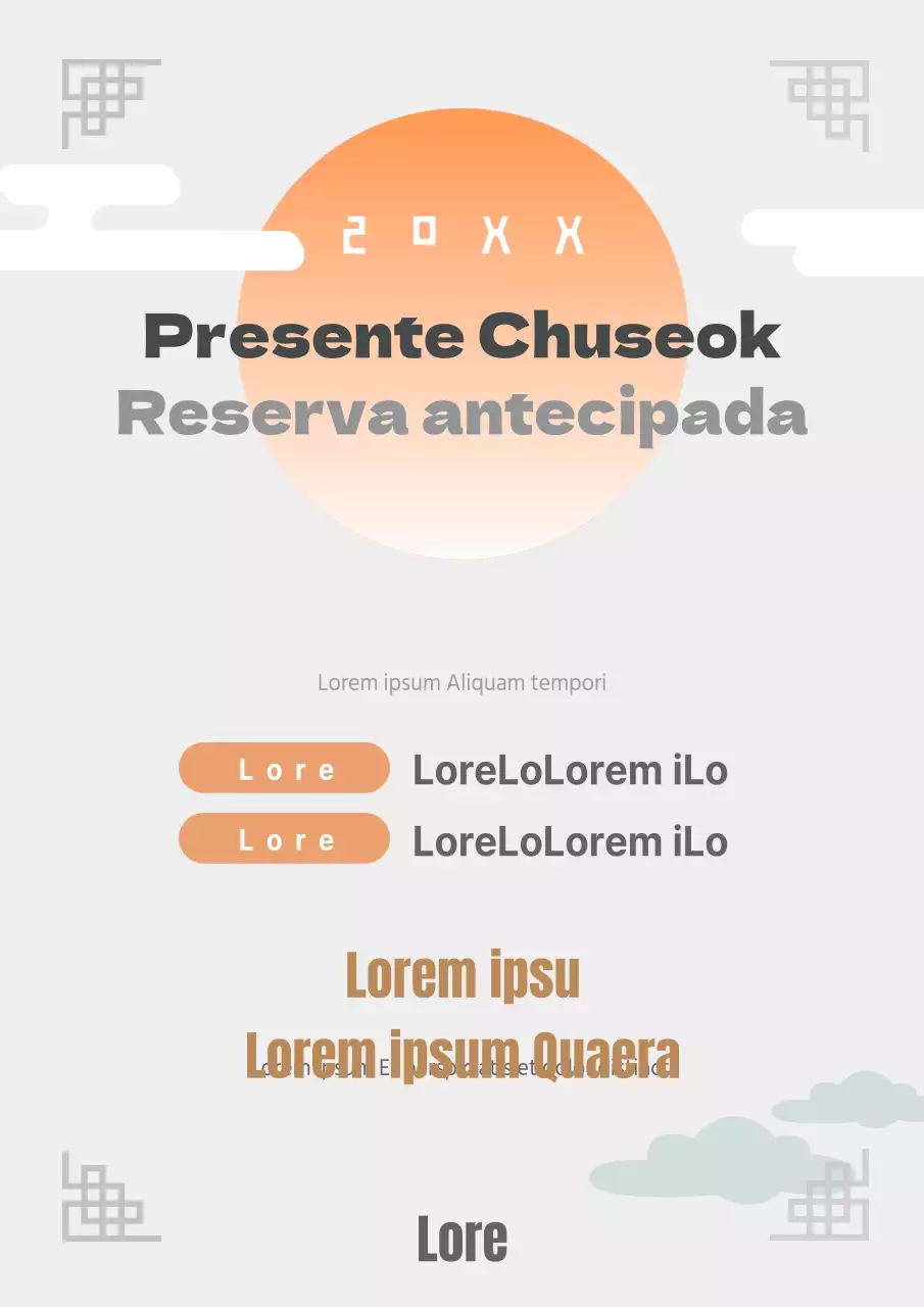 Reserva de presentes Chuseok