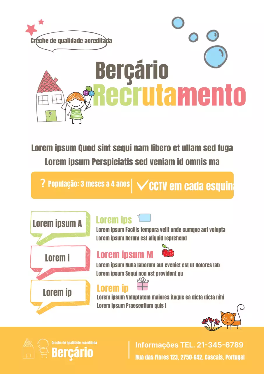 Berçário de bolinhas