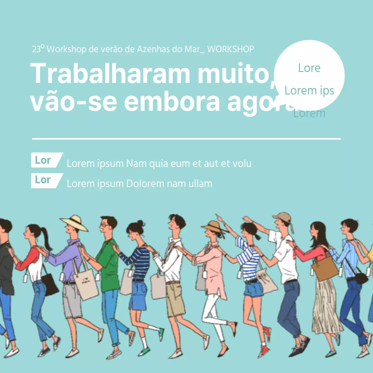 Workshops de verão