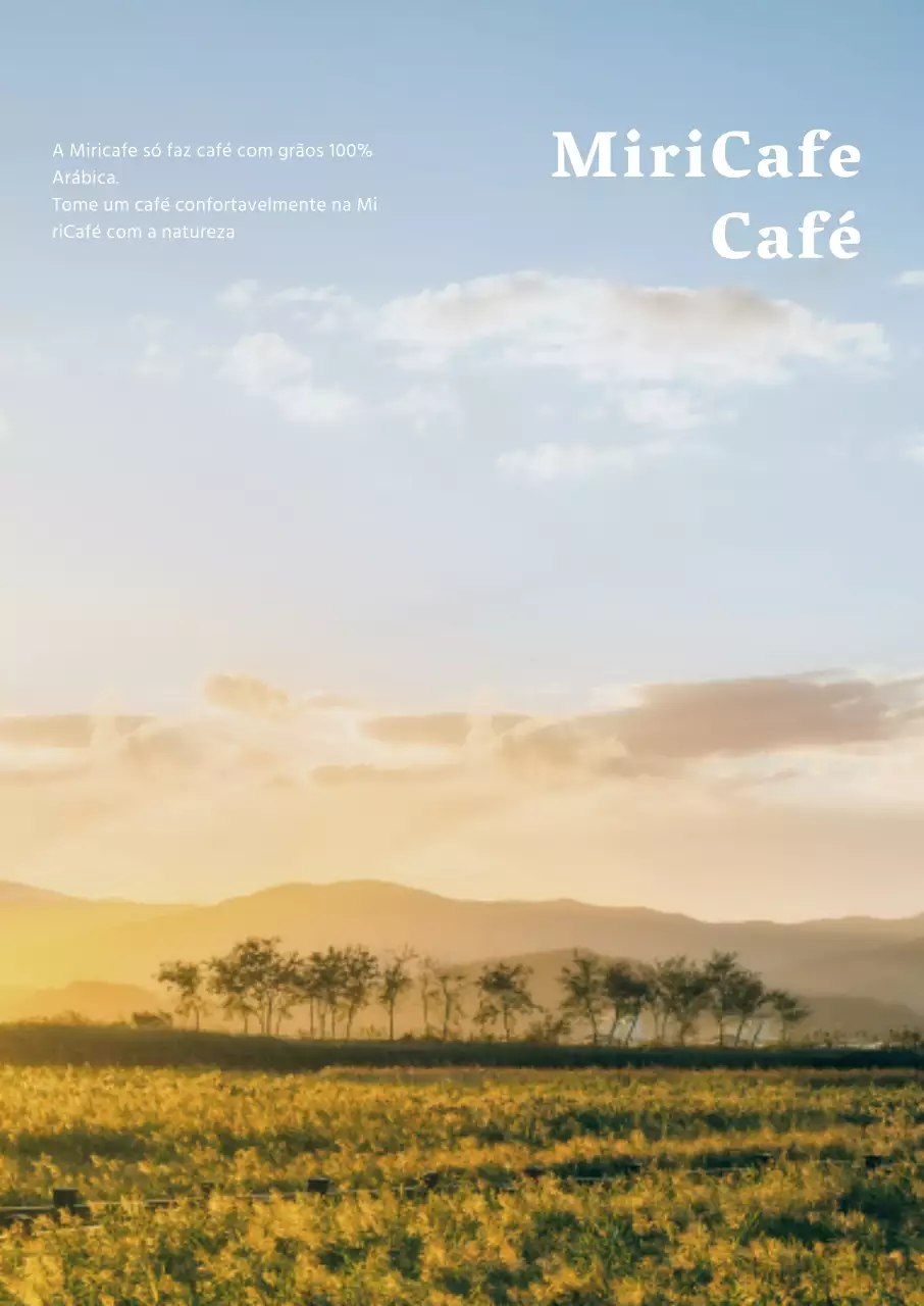 Design de interiores de um café numa fotografia comovente