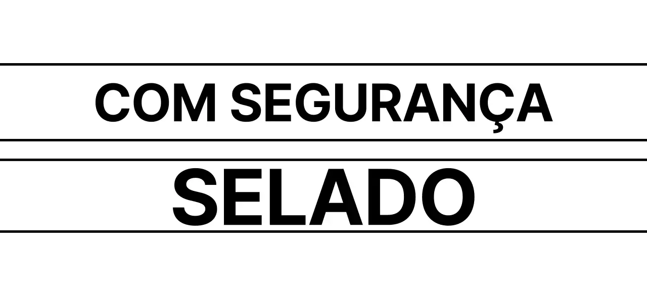 Design com linhas a preto e branco e texto simples