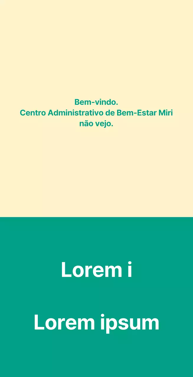 Um anúncio de serviço público do tipo carta de boas-vindas com um sinal de boas-vindas.