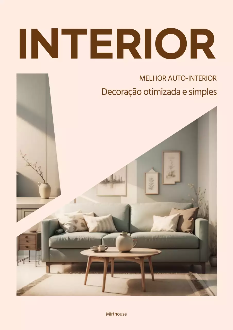 Como criar uma decoração chique, inspirada em revistas, com toques de amarelo e castanho