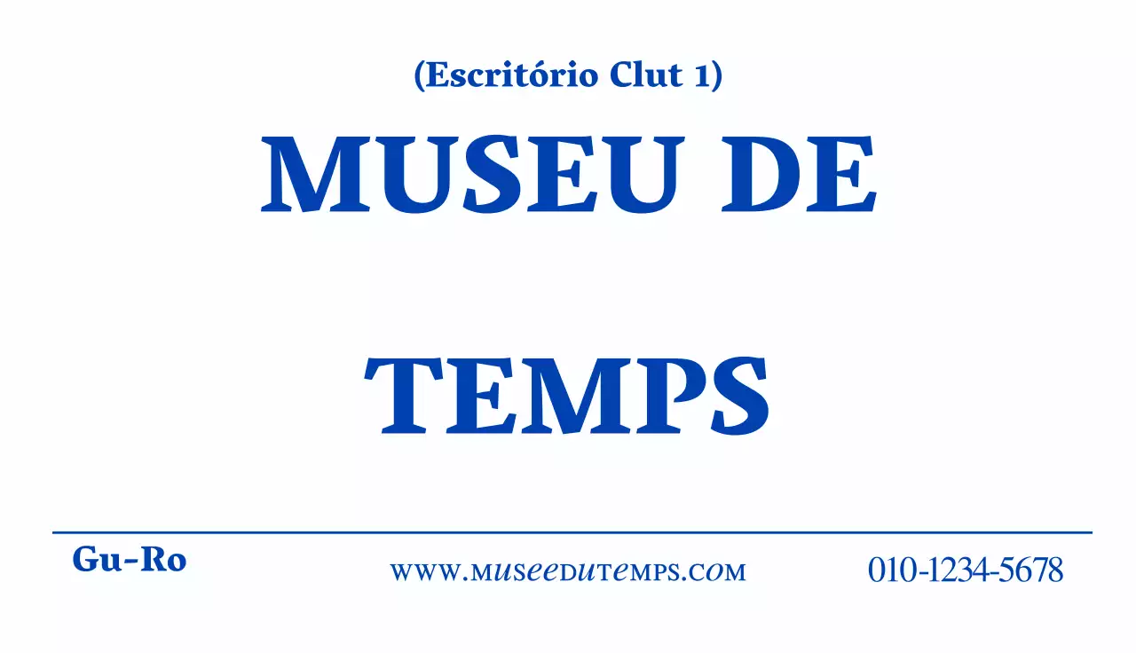 Estilo de cartão de visita emocional com um esquema de cores azul escuro