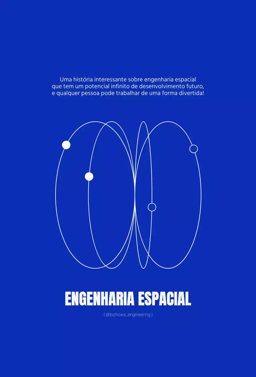 Conceito de engenharia simples e limpo em azul marinho e branco