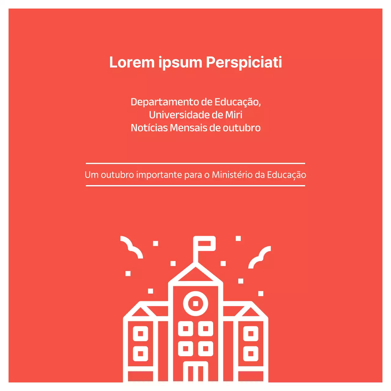 Notícias mensais do Departamento Universitário Simples da Red