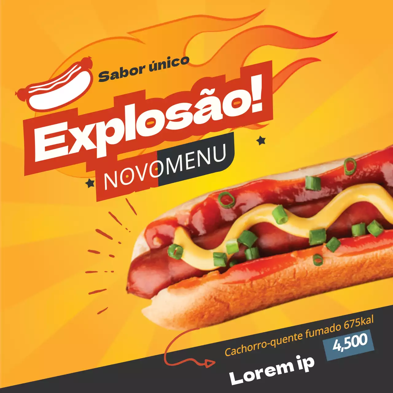 Sabor a cachorro-quente