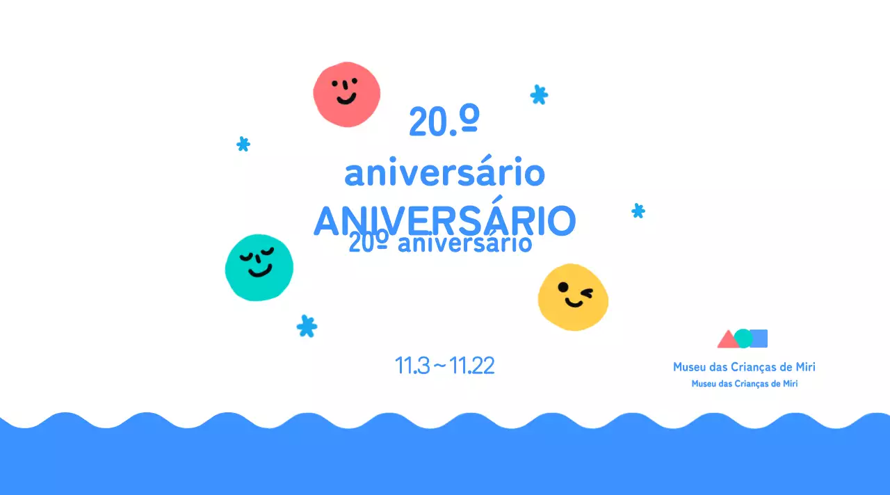 Celebrar o azul, colorido e brilhante